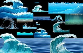 海浪图片