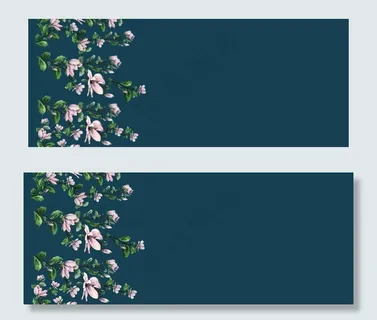 定位花  手绘图片