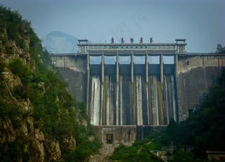 青天河水库图片