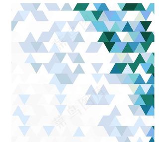 矢量三角形设计感背景图片