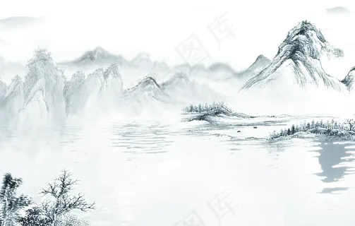 山水背景图片 山水背景图片