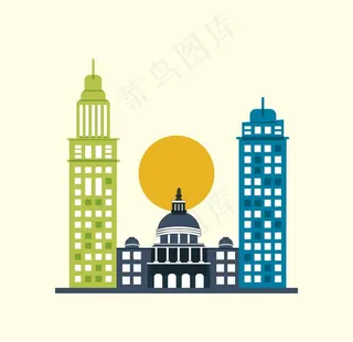 房子 卡通房子 房子矢量图图片