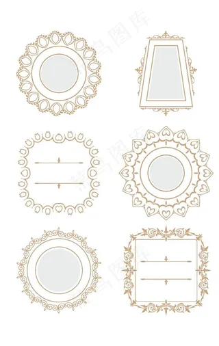 传统花纹边框图片