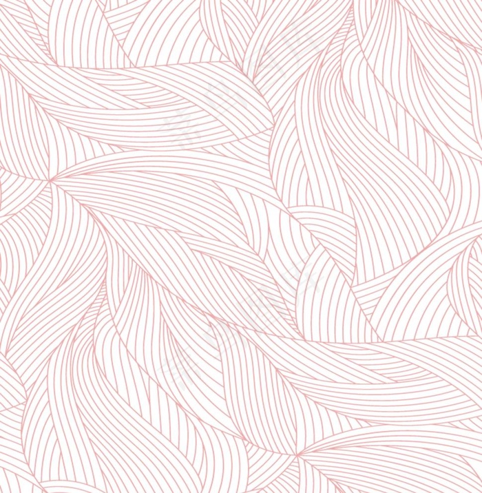 红色 底纹 树叶 线条 美化图片