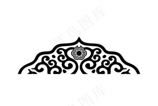 矢量花纹 传统花纹 矢量图案图片