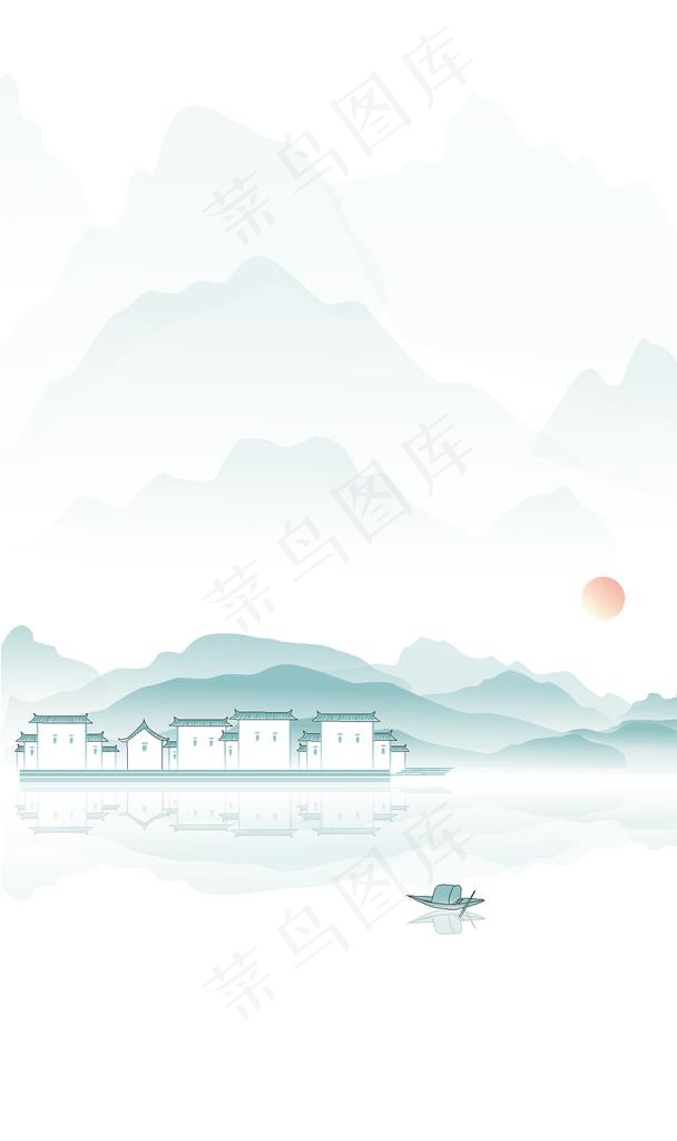 水墨江南图片