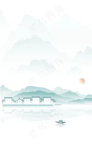水墨江南图片