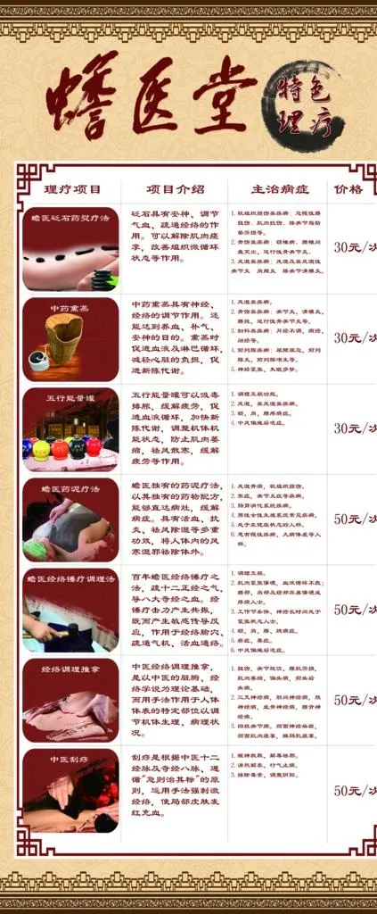 中医展架图片psd模版下载