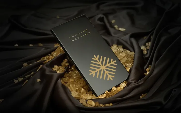 黑色质感卡片样机图片psd模版下载