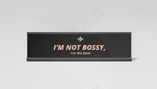 桌卡桌牌样机贴图正面图片