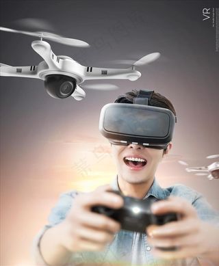 VR地产海报图片