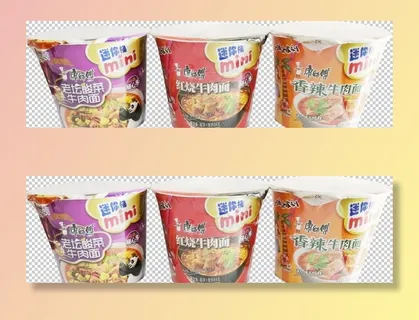 康师傅方便面 免抠PNG图片