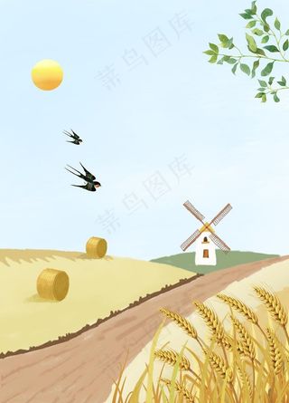 小燕子 风车图片