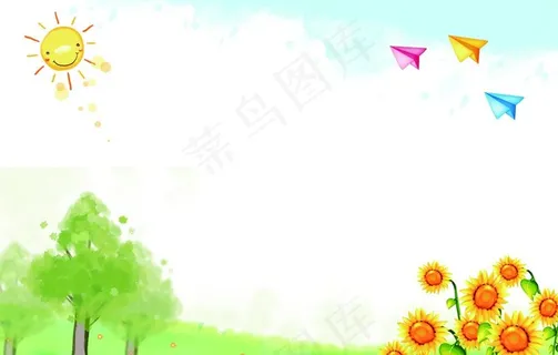 幼儿园背景 幼儿园展板 唯美背图片 幼儿园背景 幼儿园展板 唯美背图片