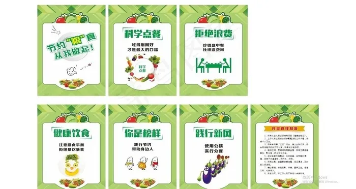 食堂制度牌图片cdr矢量模版下载