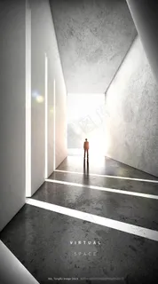 高级感大气简约空间海报图片