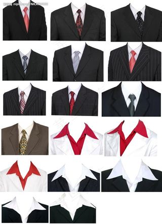 17款精美证件西装（高清）（原创）图片