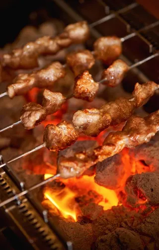烤羊肉串图片