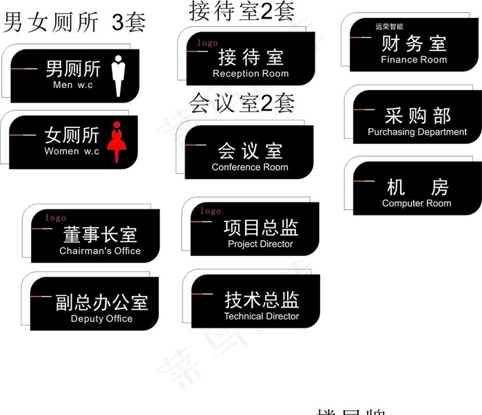 科室牌  男女厕所   男女洗图片cdr矢量模版下载