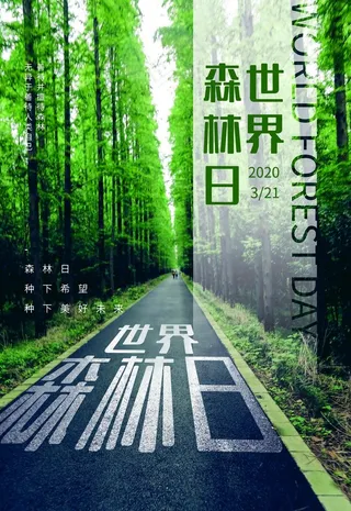 世界森林日图片