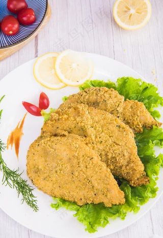 海苔鸡排图片
