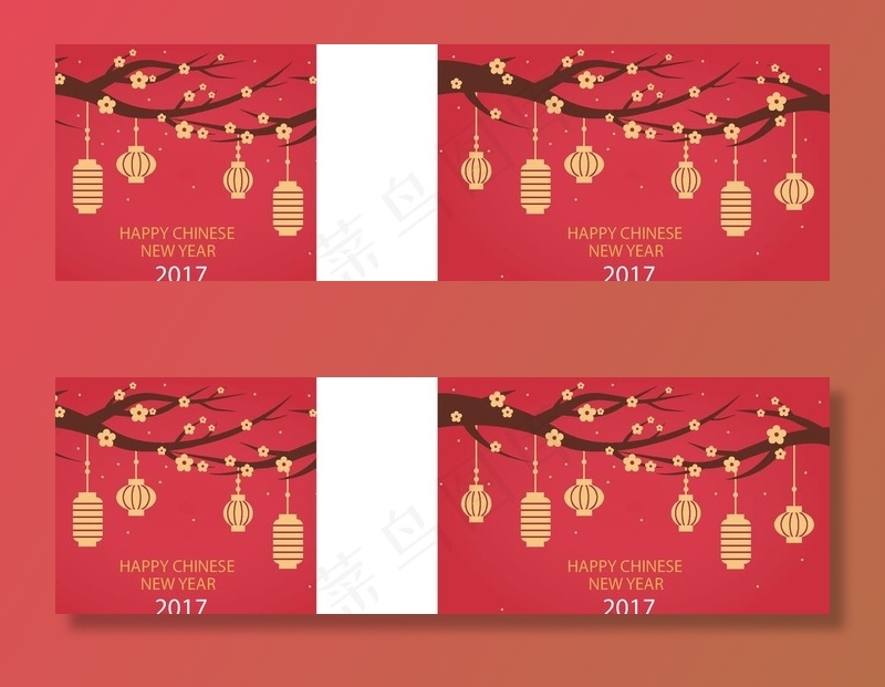 新年素材图片eps,ai矢量模版下载