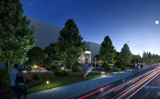 道路效果图景观效果图道路夜景图片 道路效果图景观效果图道路夜景图片