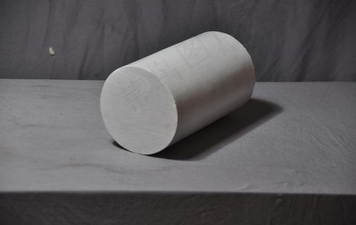 石膏 圆柱几何体  绘画道具图片