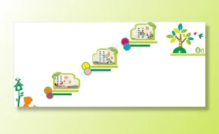 校园文化墙 楼梯文化墙 楼梯过图片