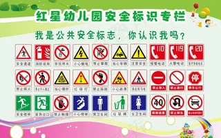 幼儿园安全教育宣传栏图片