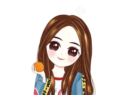 拿着橙子的女孩图片 拿着橙子的女孩图片
