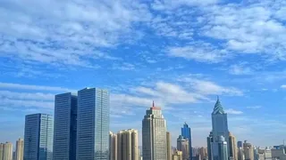 商业大楼风景拍菜鸟图库片