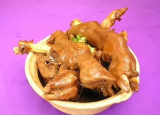 炖羊蹄图片