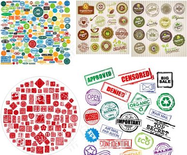 印章图形素材图片