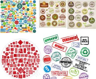 印章图形素材图片