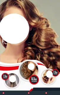 美发美容活动宣传海报素材图片