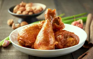 卤鸡腿图片