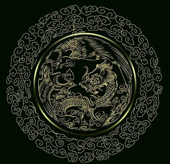 龙纹 底纹 龙凤纹 仿古图片