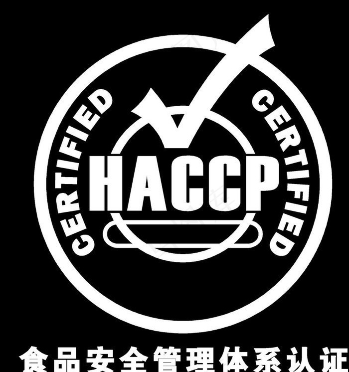 HACCP 食品安全管理体系认证图片cdr矢量模版下载