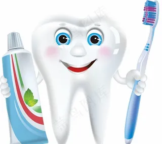 牙齿牙膏牙刷图片