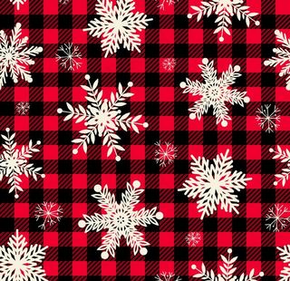 大牌 格子 雪花 圣诞图片