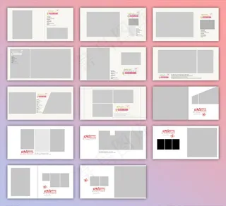 儿童相册模板图片