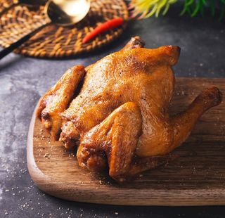 秘制手扒鸡图片