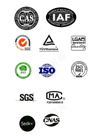 ISO认证图标 LGA测试图图片