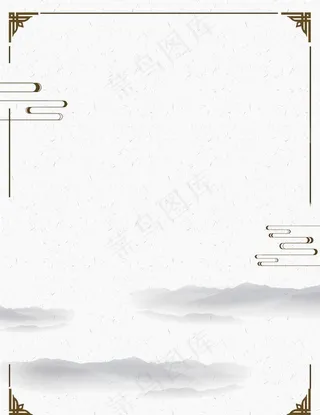 中国风展板图片