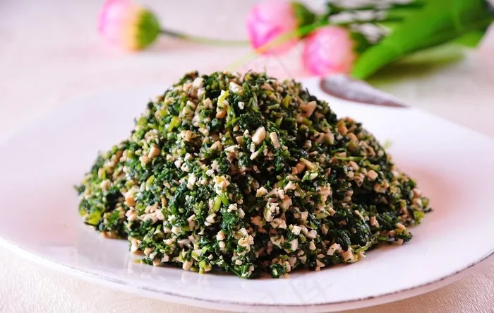 马兰头香干图片