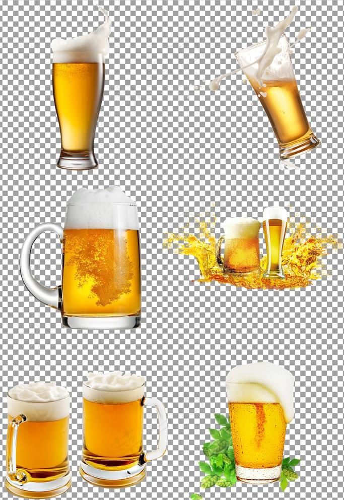 醇香啤酒图片