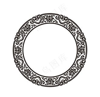 印花圆环图片