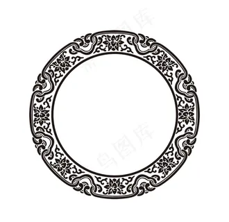 印花圆环图片