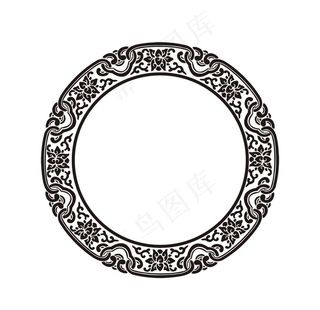 印花圆环图片